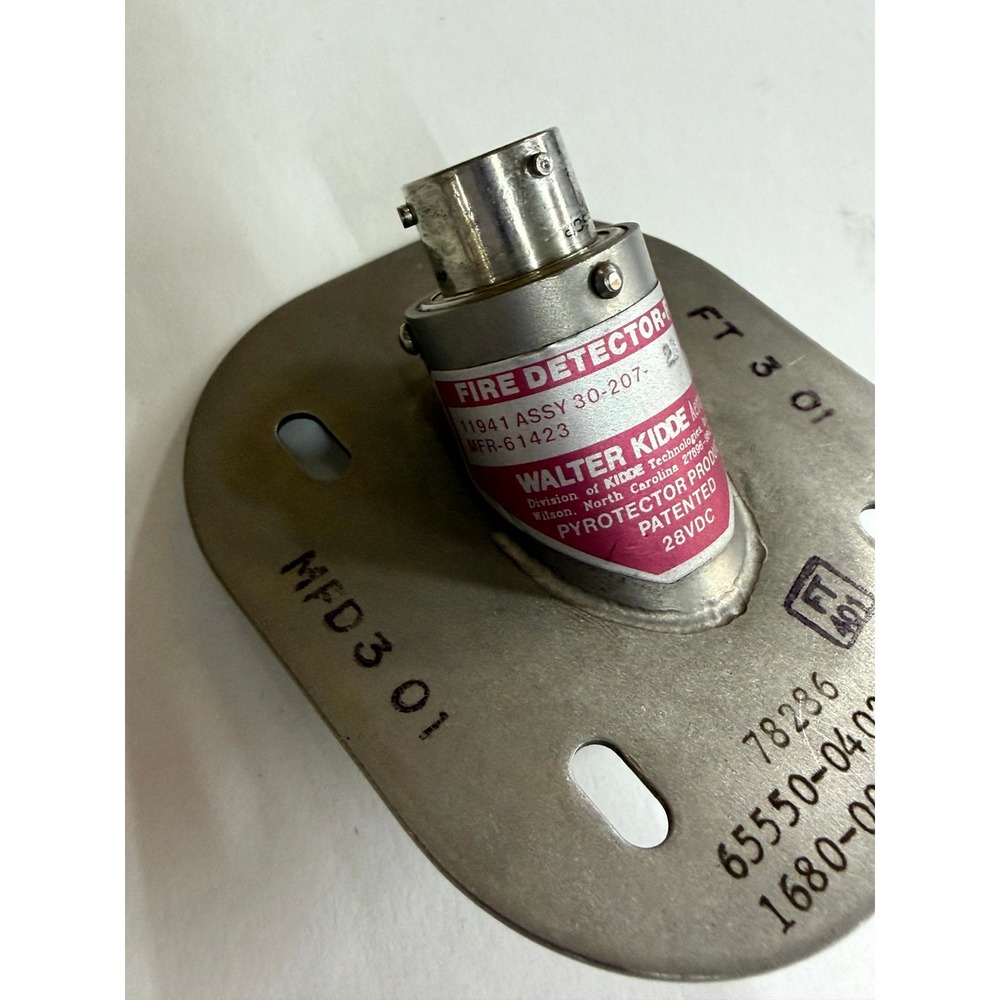 Kidde Pyrotector Sikorsky Helicopter Flame Detector Sensor NSN 1680-00-216-6699 - Picture 3 of 7